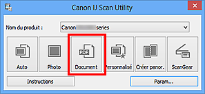 figure : IJ Scan Utility